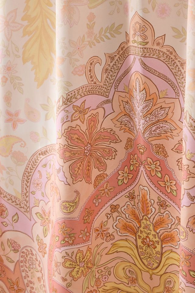Pink Saffron Shower Curtain #1
