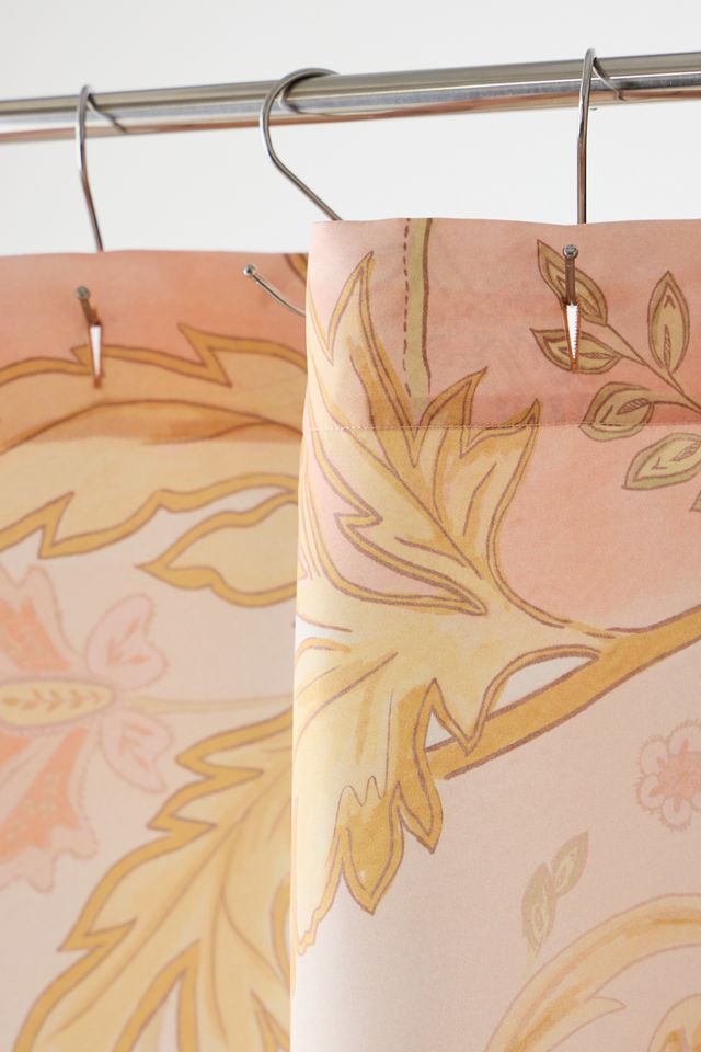 Pink Saffron Shower Curtain #2
