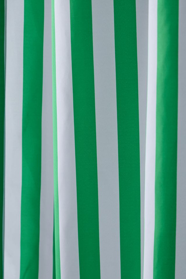 Blue Stripe Shower Curtain #2