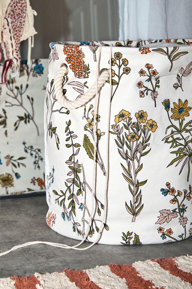 Cesta de Lavandería Floral
 #1