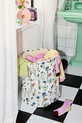 Wildflower Laundry Basket