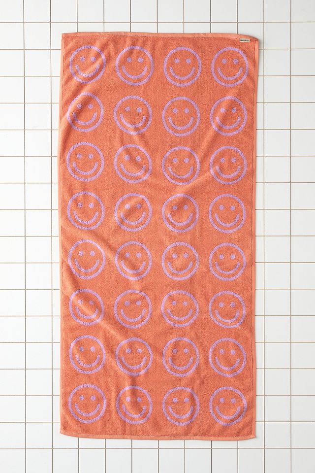 Serviette de bain joyeuse BAGGU lilas #1