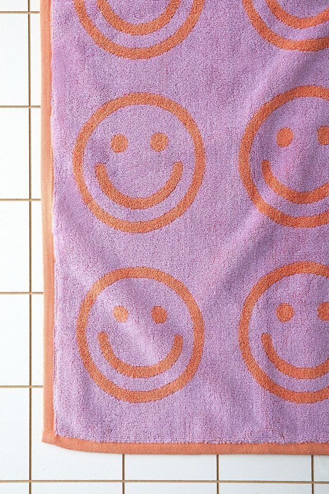 Serviette de bain joyeuse BAGGU lilas #3