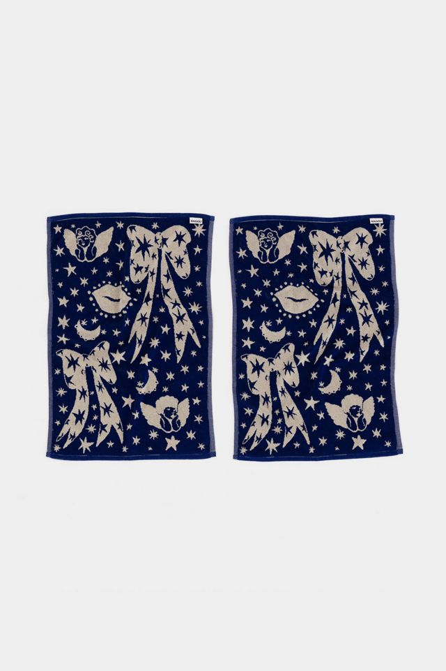 BAGGU Cherub Bows Hand Towels 2-Pack #3