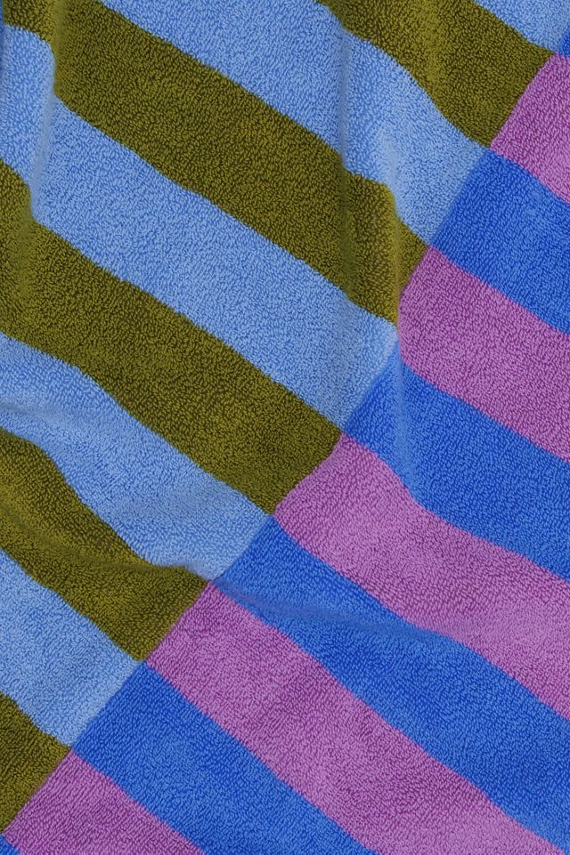 BAGGU Cabana Stripe Bath Towel #2