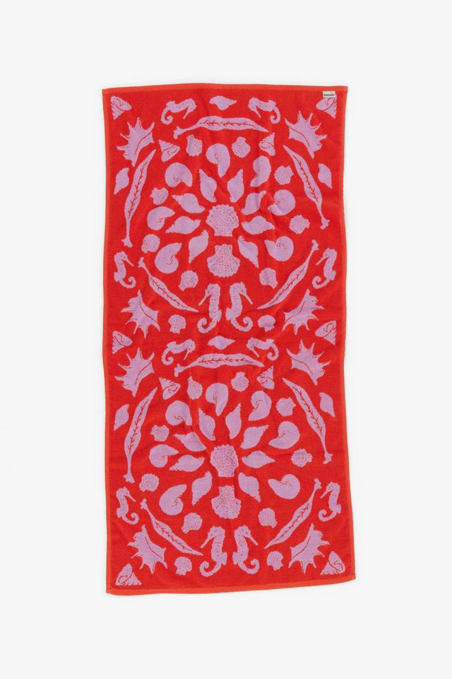 BAGGU Sea Shells Bath Towel #1