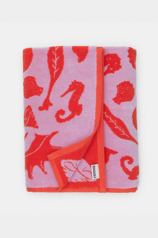 BAGGU Sea Shells Bath Towel #3