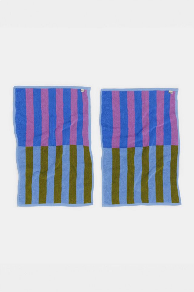 BAGGU Cabana Stripe Hand Towels 2-Pack #1