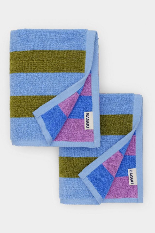 BAGGU Cabana Stripe Hand Towels 2-Pack #3