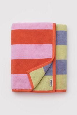 BAGGU Gestreiftes Pool-Badetuch
