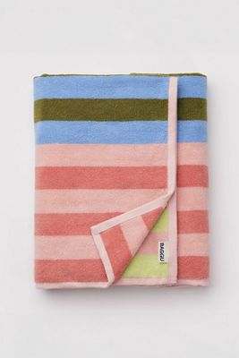 BAGGU Sherbet Striped Bath Towel
