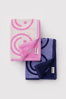 BAGGU Happy Hand Towels 2-Pack