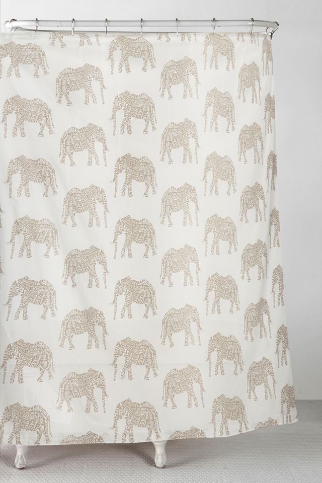 Elephant Shower Curtain