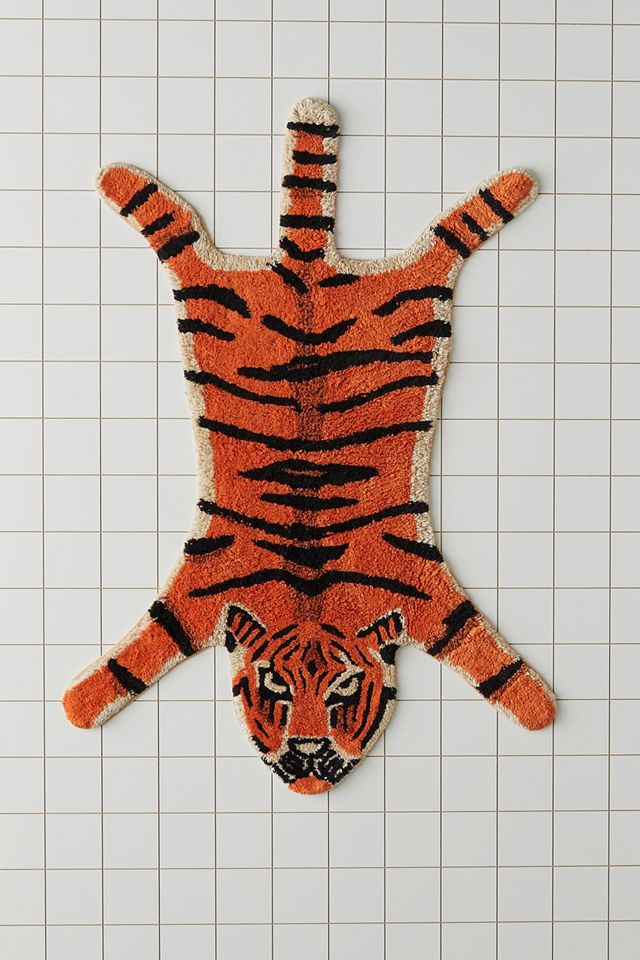 Tiger Bath Mat  Urban Outfitters