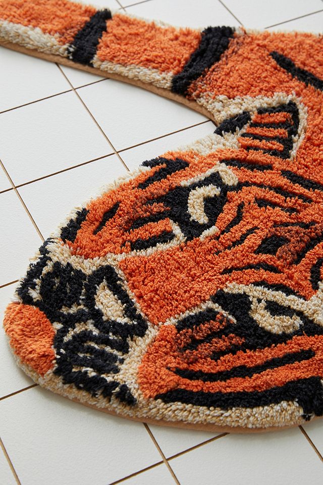 Tiger Bath Mat | Urban Outfitters UK