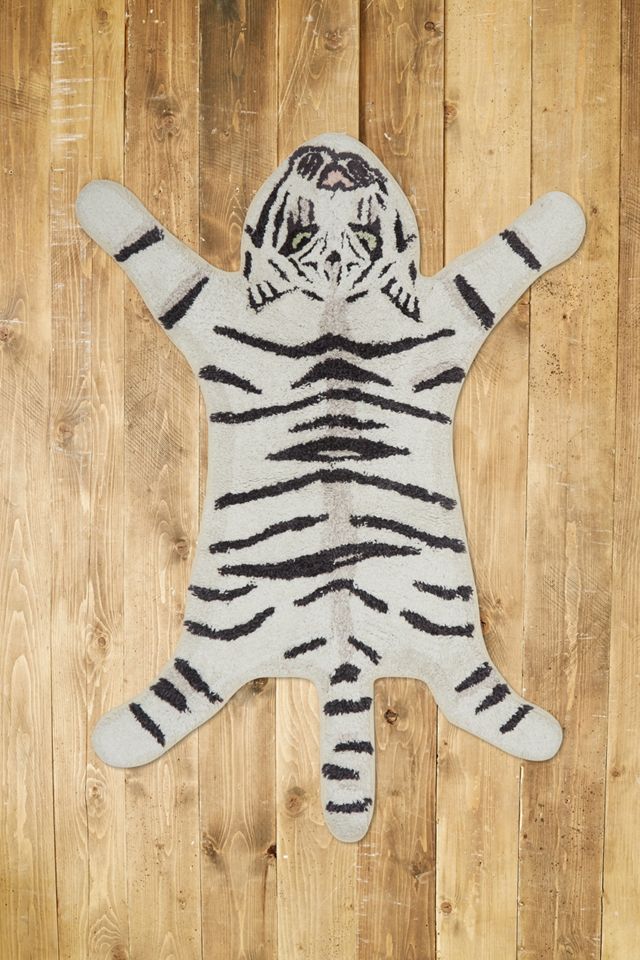 Snow Tiger Bath Mat | Urban Outfitters UK