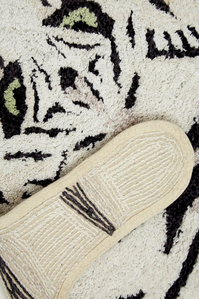 Snow Tiger Bath Mat #3