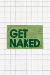 Get Naked Green Bath Mat
