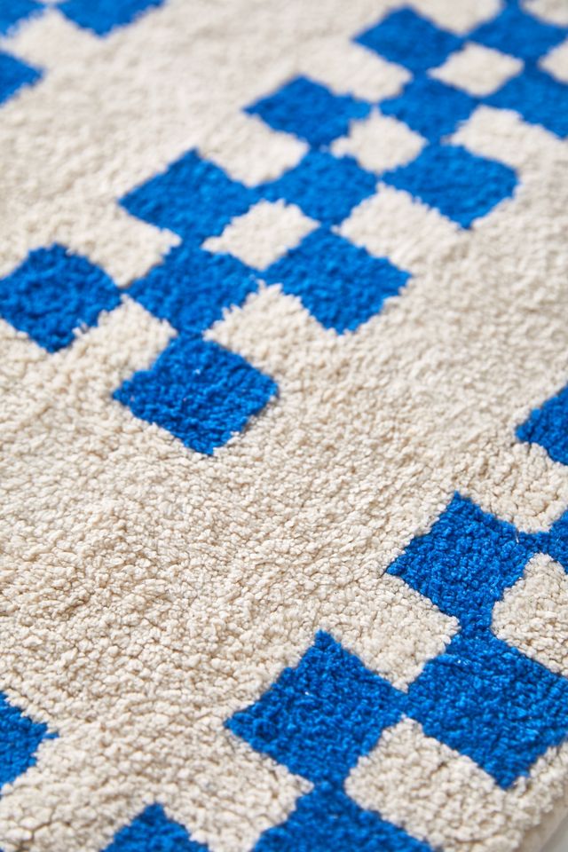 Checkerboard Runner Rug #1