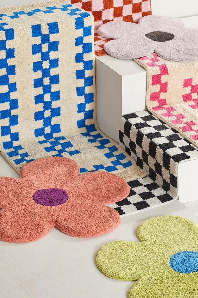 Checkerboard Runner Rug #3