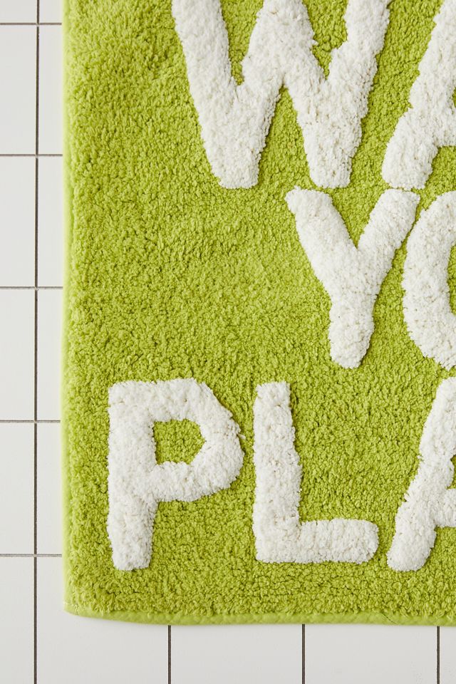Water Your Plants Bath Mat  #2