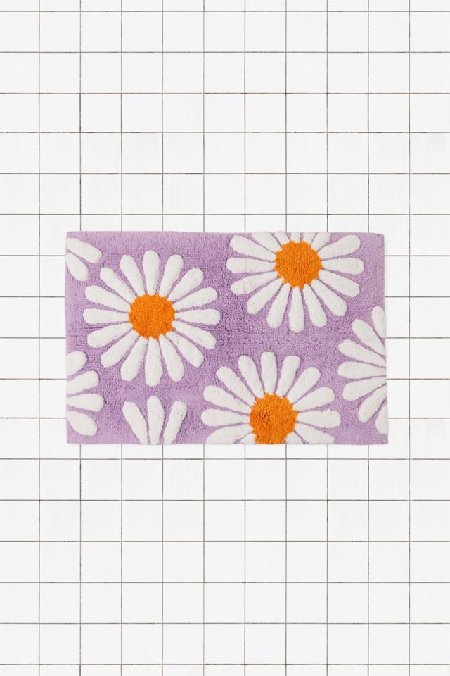 Lilac bath clearance mat