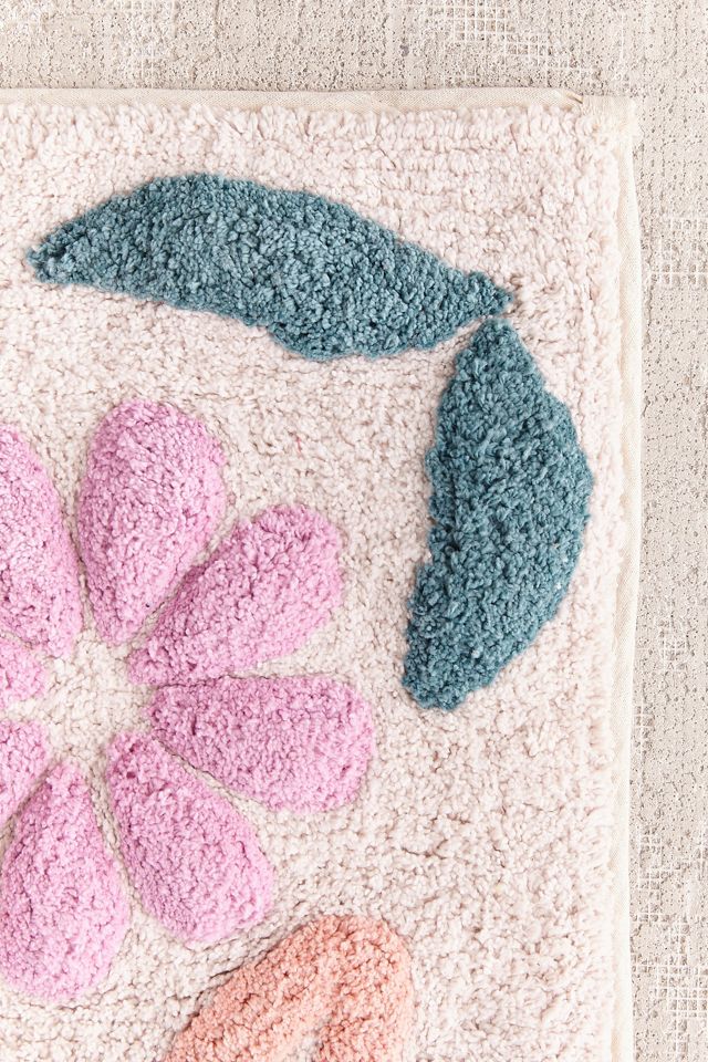 Tapis de bain floral Get Naked #2