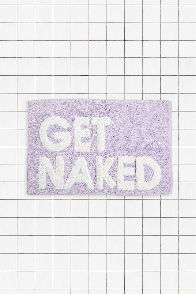 Tapis de bain Get Naked lilas