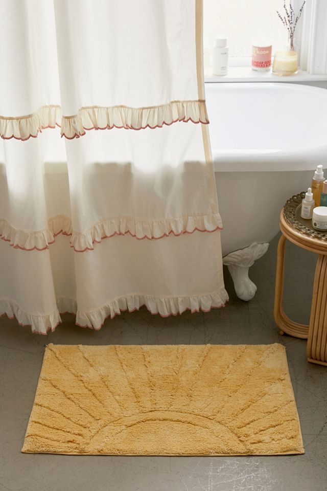 Yellow Sunshine Bath Mat #1