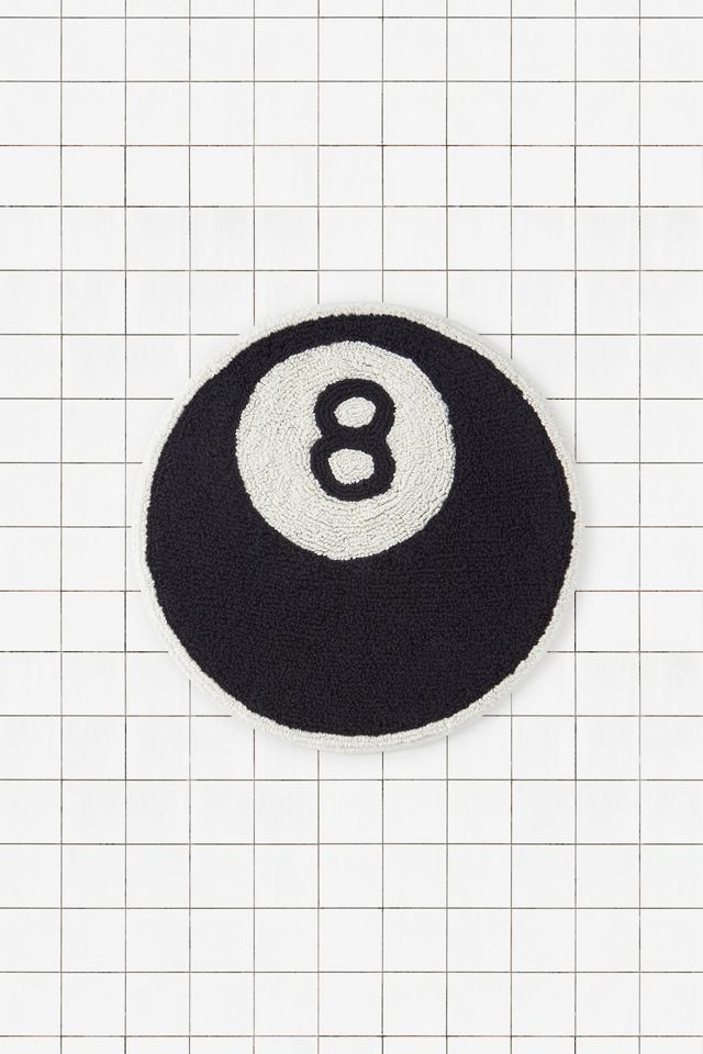Black 8 Ball Bath Mat  #4