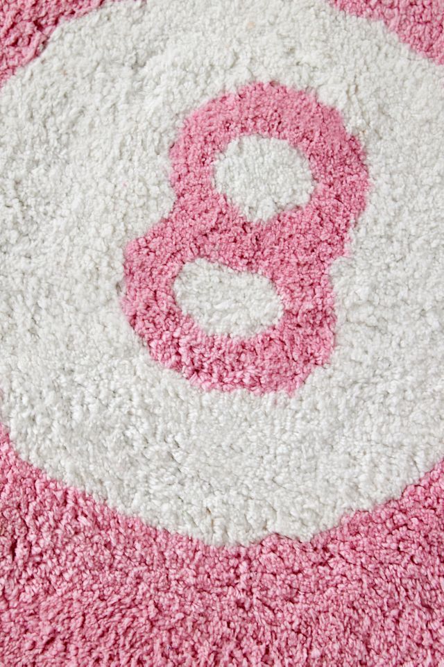 Pink 8 Ball 2x2 Rug | Urban Outfitters UK