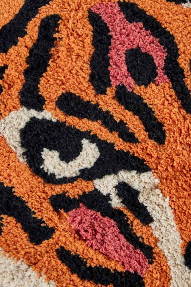 Tiger Face Bath Mat #1