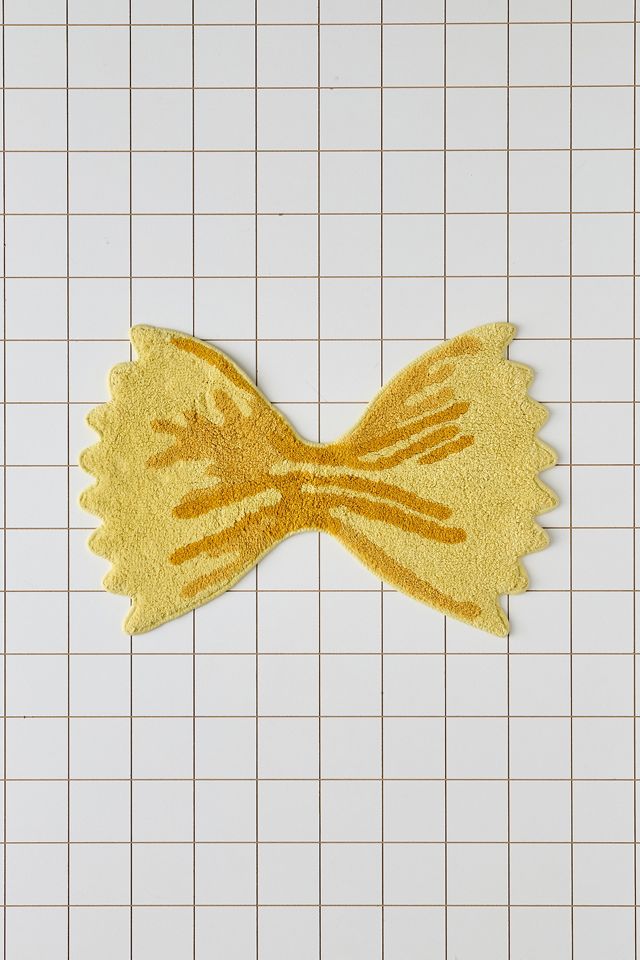 Bow Tie Pasta Bath Mat #1