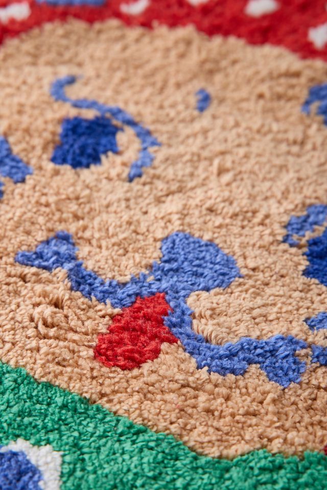 Strawberry Cat Bath Mat #2