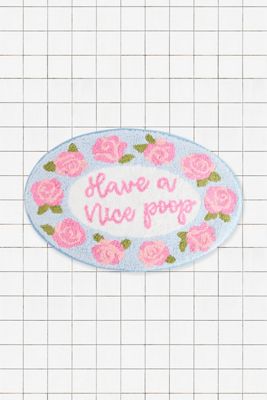 Have A Nice Poop Bath Mat