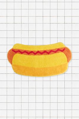Alfombra de Baño de Hot Dog