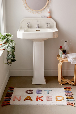 Get Naked Multi-Tassel Bath Mat ALL at Urban Outfitters