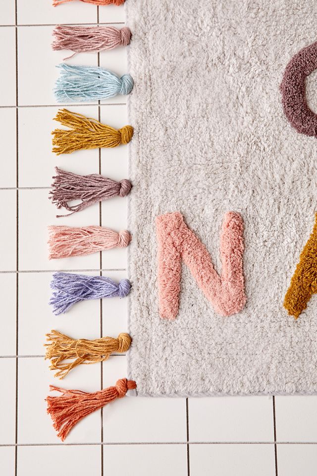 Get Naked Multi-Tassel Bath Mat #3