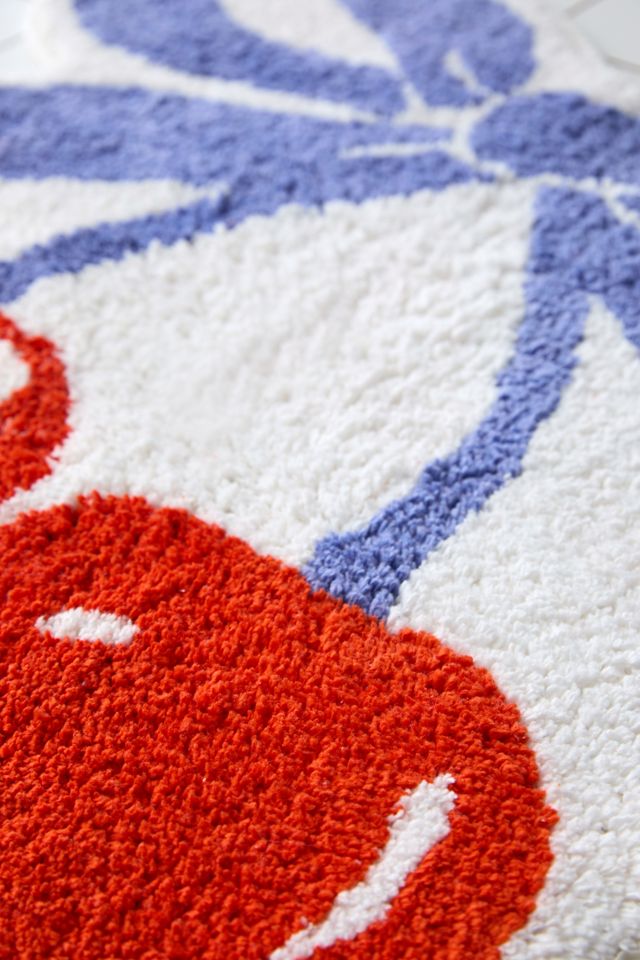 Cherry Bow Bath Mat #2