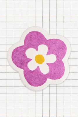 Purple Daisy Mini Bath Mat