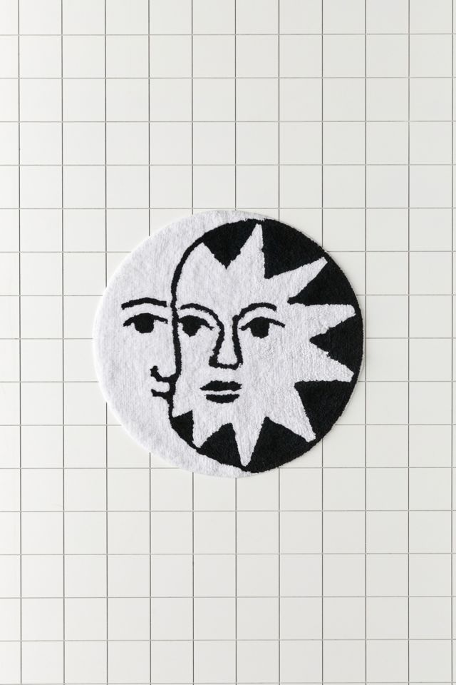 Sun & Moon Bath Mat | Urban Outfitters UK