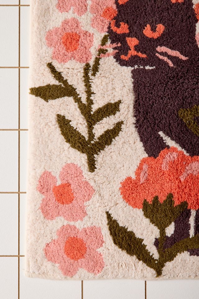 Wren Kitty Bath Mat #3