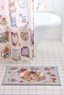 Tapis de bain autocollant Thara