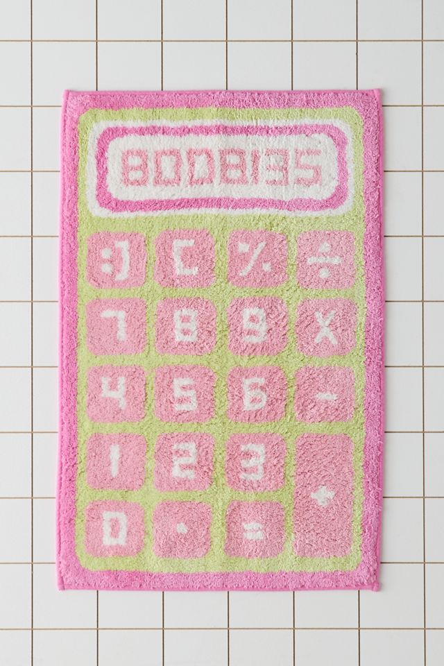 Calculator Bath Mat #1