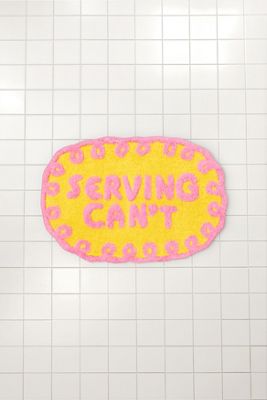 Tapete de Baño Serving Can't