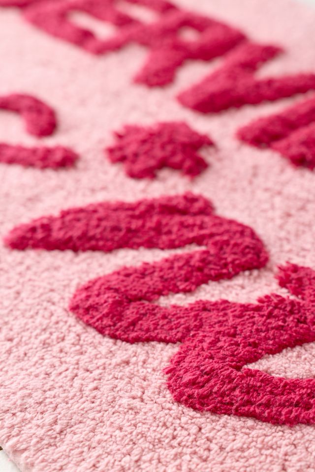 Pink & Red Serving C*nt Bath Mat #2