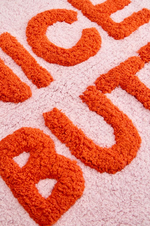 Nice Butt Square Bath Mat #1