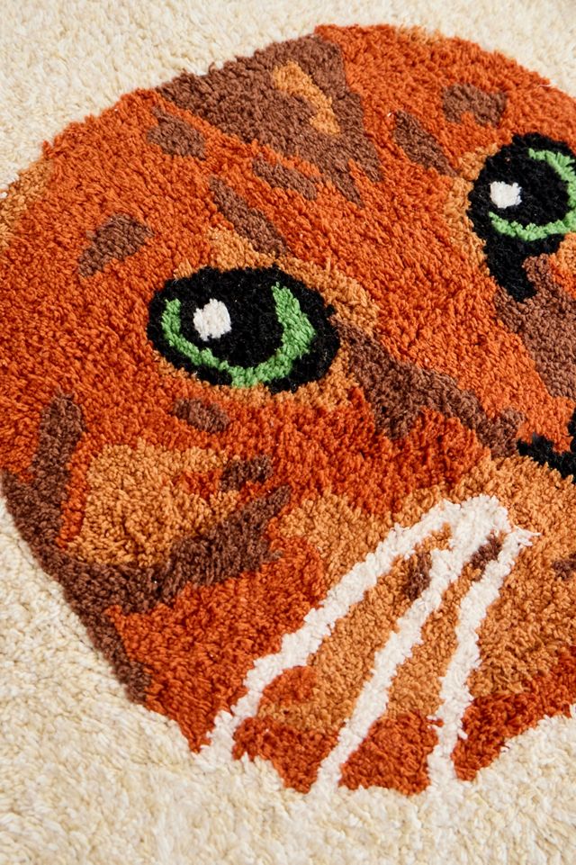 Bread Kitty Bath Mat #1