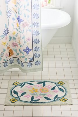 Tapete de Baño Floral Xenia