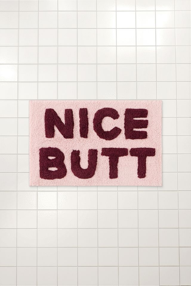 Nice Butt Bath Mat #1